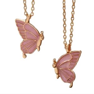 Friendship Butterfly Necklace Gift Set